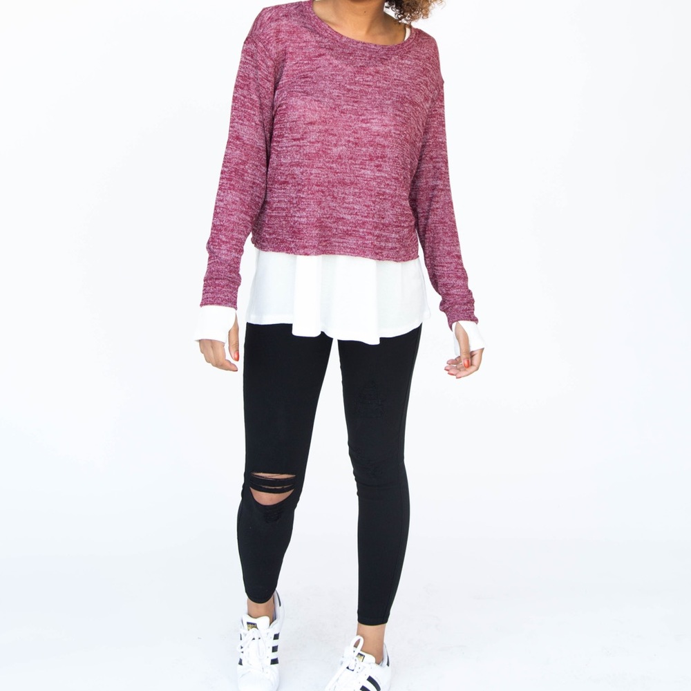Pullover Burgundy